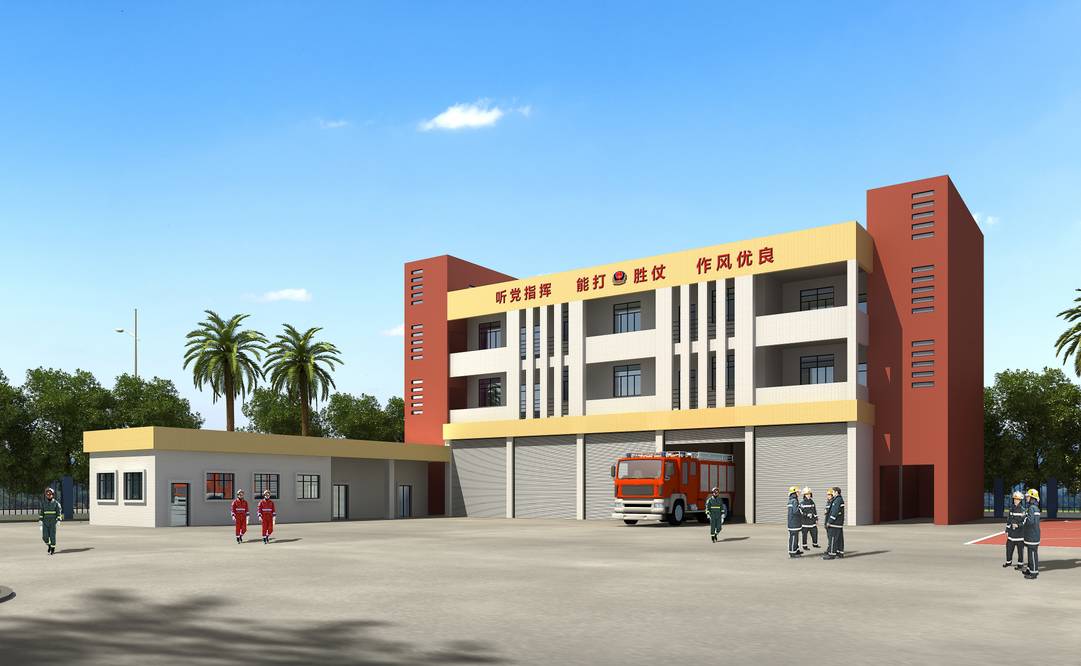 深圳市某消防救援站